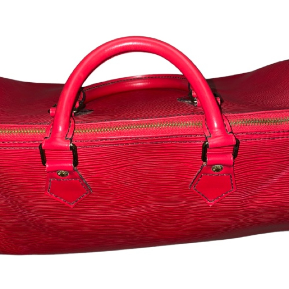 Louis Vuitton Castilian Red Speedy 35 - Picture 9 of 16